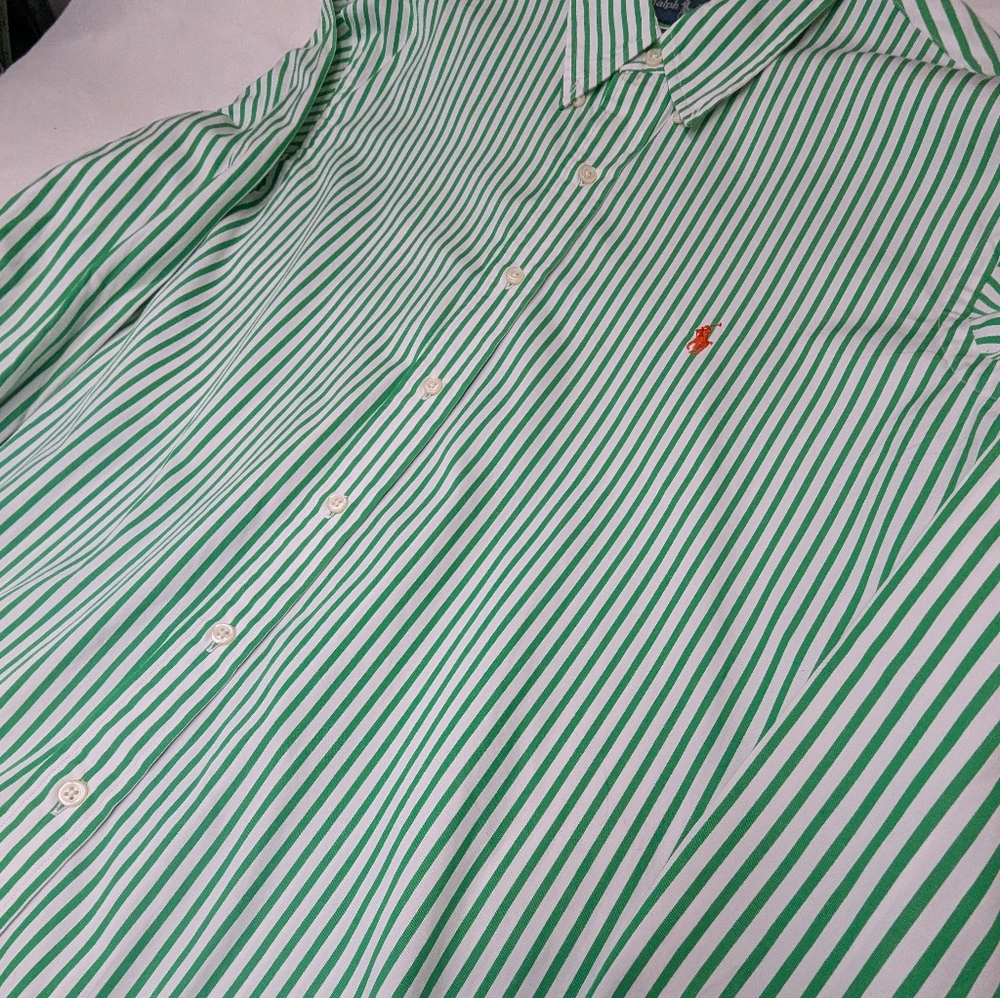 Ralph Lauren Custom Fit Oxford Button Down Shirt - Picture 3 of 9